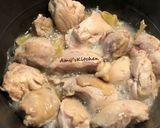 A picture of step 3 of Three Cup Chicken Rice / Rice Cooker Recipe.