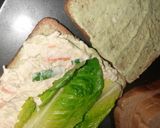 A picture of step 4 of Chicken mayonnaise sandwiches.