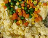 Noodles with some veggies and egg recipe step 2 photo