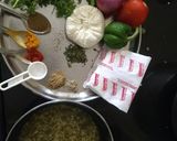 A picture of step 1 of Paneer crispy triangles.