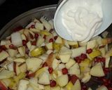 A picture of step 2 of 🍎🍏🍐🍊Ceremy mayo fruit salad 🍎🍐🍏🍊 #ramadankitiyari.