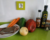 Foto del paso 1 de la receta: Ternera con verduras y salsa de soja