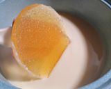 Hình bước làm 3 của món Panna cotta dưa hấu