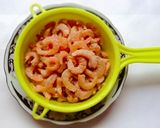 Hình bước làm 1 của món Tôm khô chấy