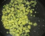 A picture of step 2 of Indomie Stir Fry.