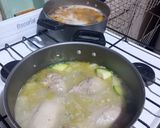 Foto del paso 1 de la receta: Pollo con puré de calabaza y revuelto de arroz y verdura
