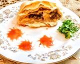 A picture of step 21 of Minced and Vegetables Strudel.