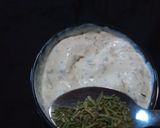 Foto del paso 2 de la receta: Dip de kéfir de leche, con hierbas aromáticas