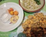 Foto langkah ke 1 dari resep Tumis Oncom Kemangi Taoge.