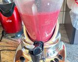 Φωτογραφία βήματος 2 της συνταγής Smoothie με παντζάρι, ανανά και μύρτιλλα