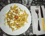 Foto del paso 14 de la receta: Ensalada de pasta con maíz