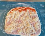 Gyors sajtos, sonkás mini kiflik és csigák recept fázis 4 fotója