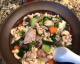 Hình bước làm 3 của món Soup nui