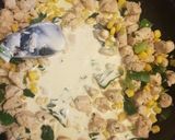 Foto del paso 4 de la receta: Espirales con salsa blanca
