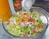 Foto langkah ke 2 dari resep Chicken Green Garden Salad with Supercheese Dressing • Saus Keju.