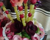 A picture of step 7 of Fruit Lollipop and Vegetable Basket.
