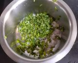 A picture of step 1 of Hotchpotch Pakoda.