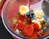 Foto del paso 4 de la receta Huevos rellenos de pollo (aprovechamiento)