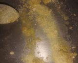 A picture of step 2 of Besan milk.