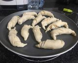 Foto del paso 2 de la receta Mini croissant jamón y queso