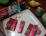 Foto langkah ke 1 dari resep Kue Ultah Wafer Coklat (no backing/masak).