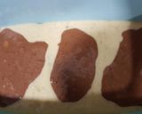 Foto del paso 4 de la receta: Bizcocho marmolado de plátano, pera y chocolate 🍌🍐 🍫