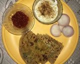 A picture of step 5 of Chana daal paratha.