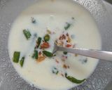 A picture of step 5 of Curd rice.