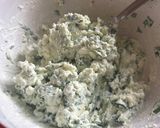 Medvehagymás juhtúrós gombafejek recept fázis 2 fotója