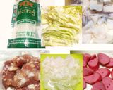 รูปขั้นตอนการทำที่ 1 ของ 🍝ยำรวมมิตรสี่สหาย🦑🐷