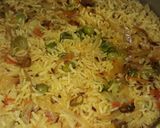 A picture of step 7 of Tomato Rice.