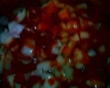 Foto del paso 2 de la receta: Acelgas con papas en chile colorado