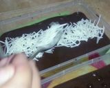 Foto langkah ke 8 dari resep Dessert Box, Brownies Coklat Lumer.