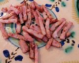 Foto del paso 1 de la receta Macarrones con bacon y salsa aurora