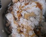 รูปขั้นตอนการทำที่ 2 ของ ข้าวห่อไข่