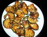 A picture of step 5 of Spicy Zucchini Chips 🥒 🔥🔥.
