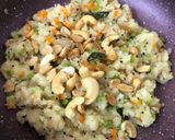 A picture of step 10 of South Indian Rava Upma.