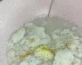 Foto langkah ke 1 dari resep Nasi tim ayam jamur.