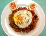 Foto langkah ke 6 dari resep Telur Ceplok Tabur Basil.