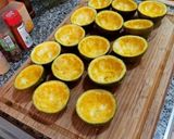 Foto del paso 1 de la receta Crema de naranja chocolate con azúcar quemada