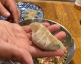 A picture of step 6 of Gyoza dumplings.