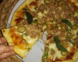 صورة لخطوة 4 من وصفة بيتزا تونة 🍕