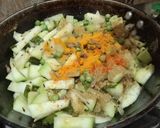लौकी,मटर की सब्जी (louki matar ki sabji recipe in Hindi) रेसिपी चरण 2 फोटो