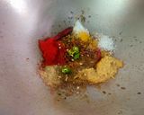 A picture of step 2 of Falahari Khatta Mitha Kaddu Aloo Sabzi.