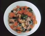 Foto langkah ke 4 dari resep Sayur Sop Bakso.