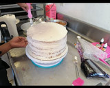 Foto del paso 2 de la receta: Pastel de fondant diseño navideño