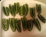 A picture of step 1 of Grilled Jalopeno Poppers.