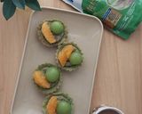 Foto langkah ke 7 dari resep Pie Buah Vla Matcha.