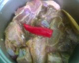 A picture of step 1 of Lamb stew.