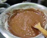 A picture of step 3 of Chocolate orange cake.